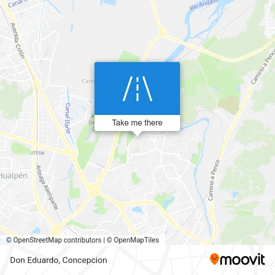 Don Eduardo map