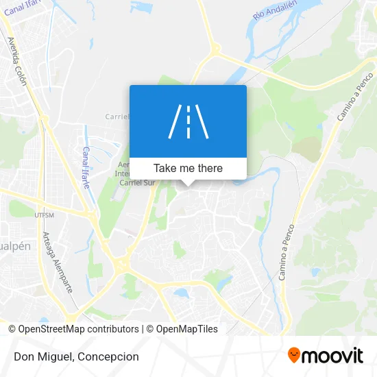 Don Miguel map