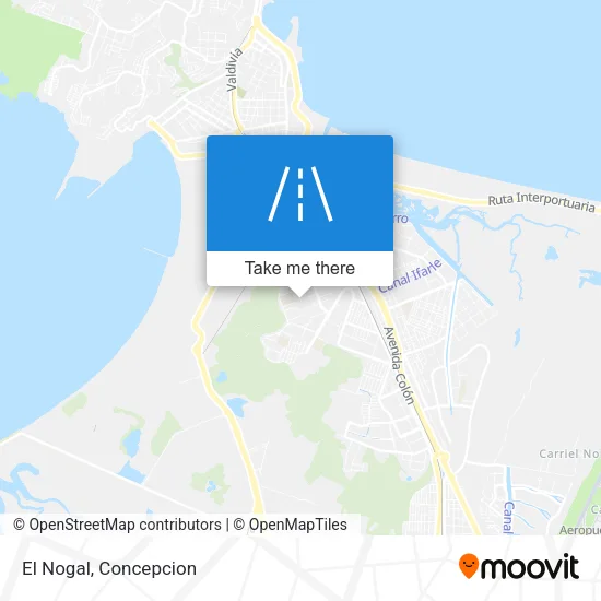 El Nogal map