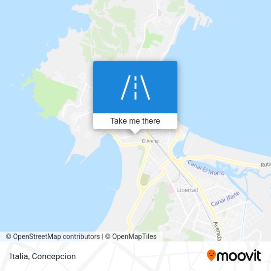 Mapa de Italia