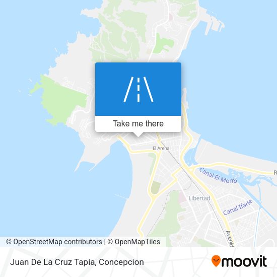 Juan De La Cruz Tapia map