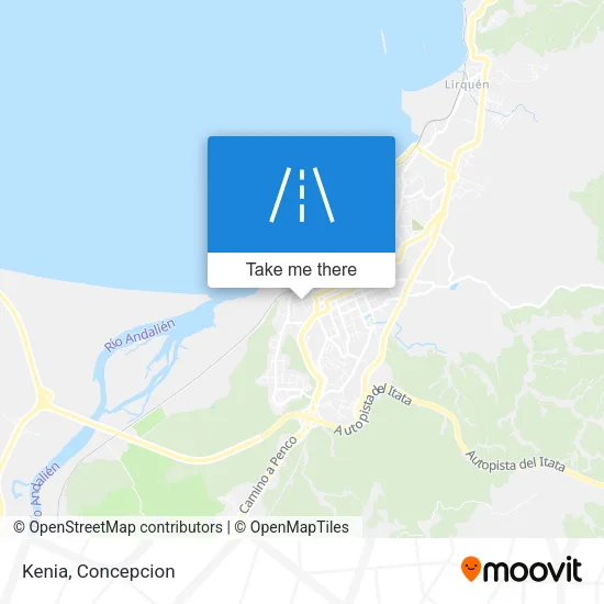 Mapa de Kenia