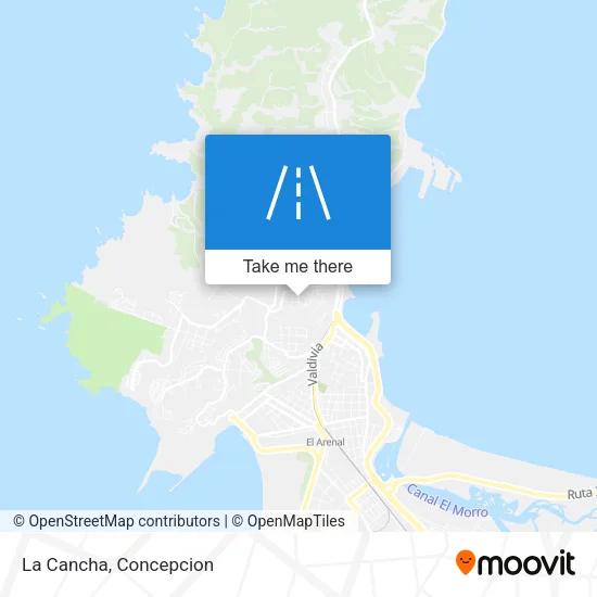 La Cancha map