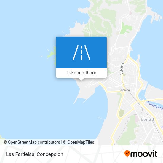 Mapa de Las Fardelas