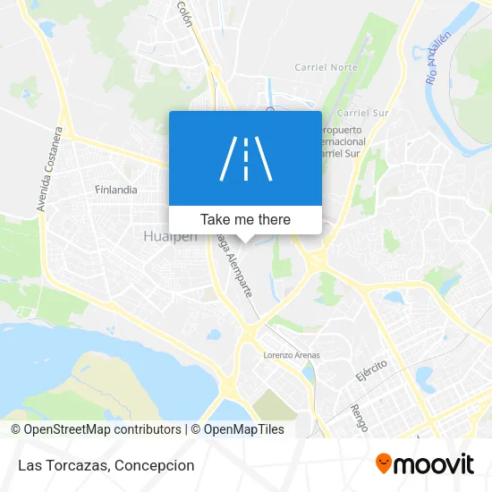 Las Torcazas map