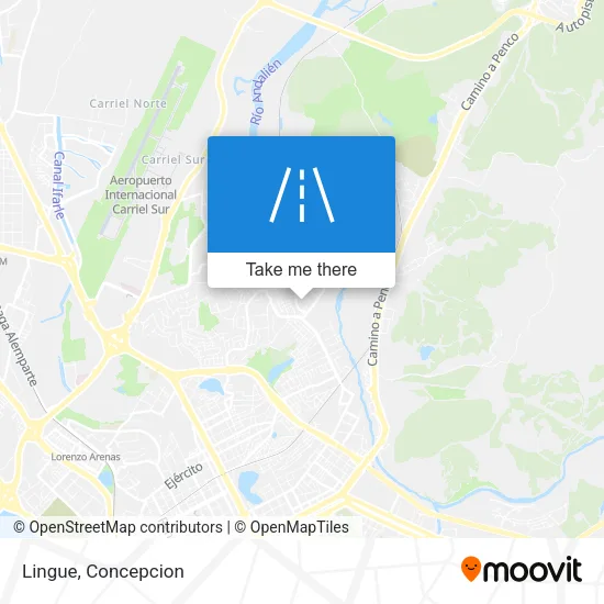 Lingue map