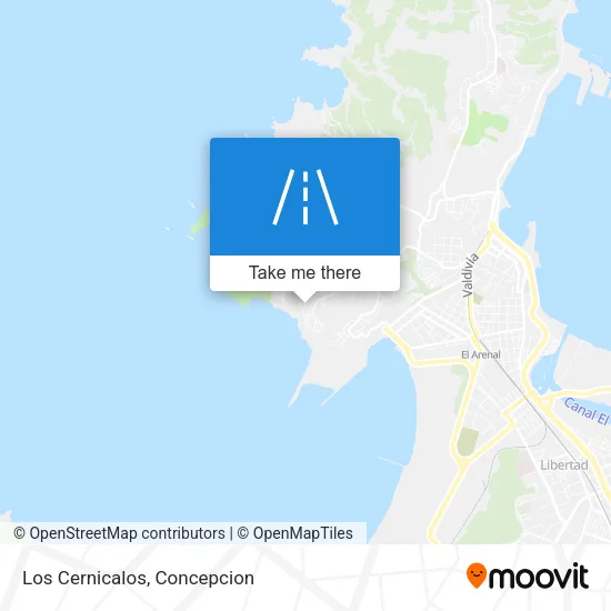 Mapa de Los Cernicalos