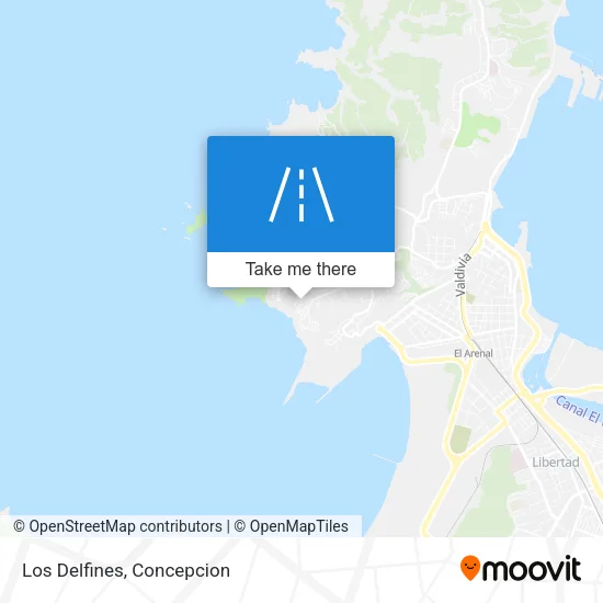 Mapa de Los Delfines