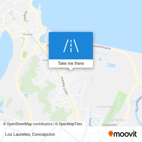 Mapa de Los Laureles