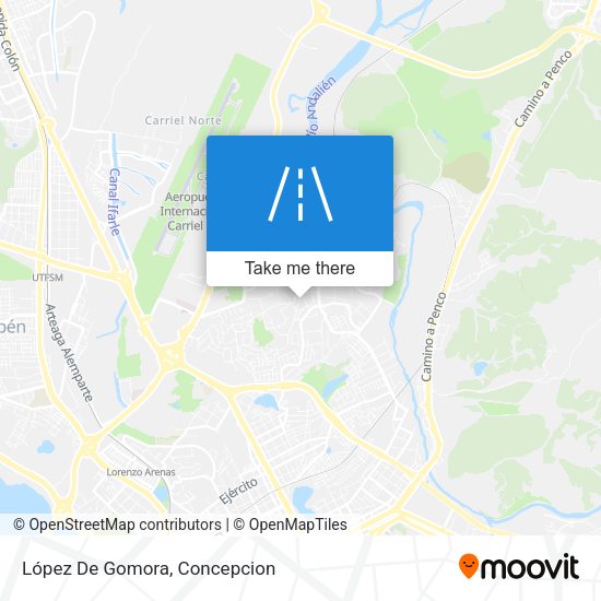 López De Gomora map