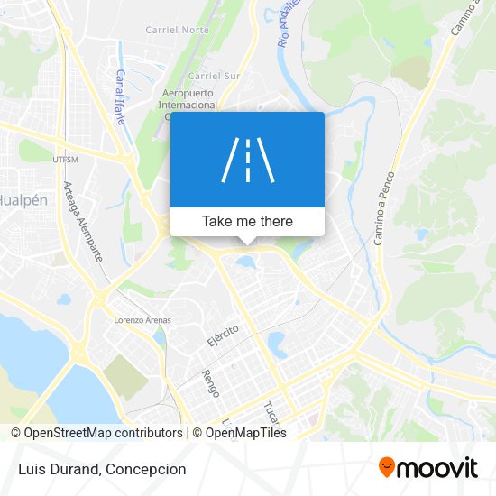 Mapa de Luis Durand