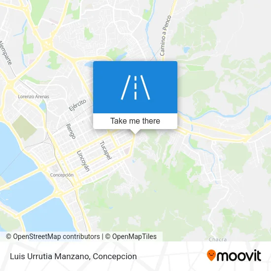 Luis Urrutia Manzano map