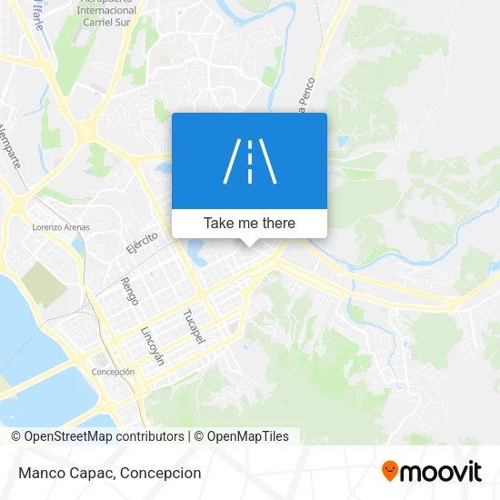 Manco Capac map