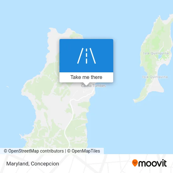 Maryland map