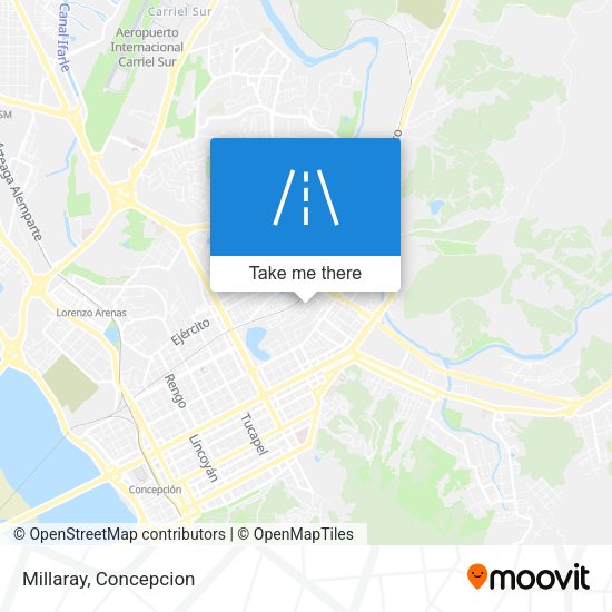Mapa de Millaray