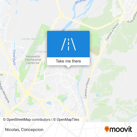 Mapa de Nicolas