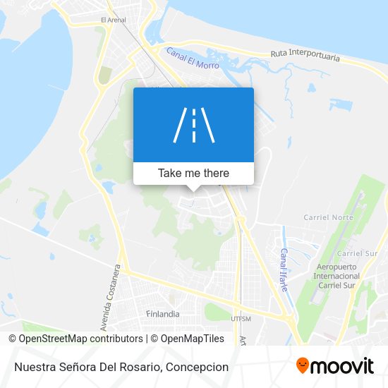 Mapa de Nuestra Señora Del Rosario