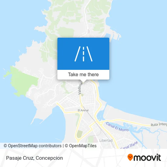 Mapa de Pasaje Cruz