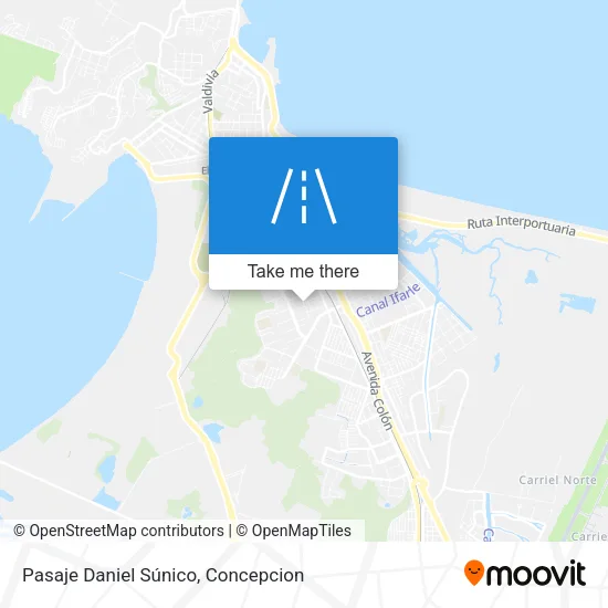 Mapa de Pasaje Daniel Súnico