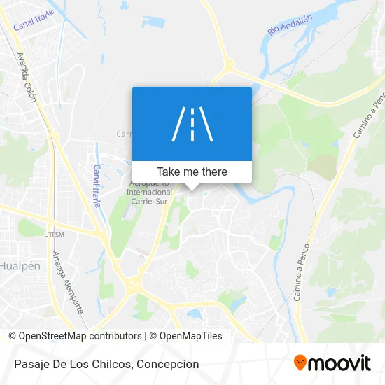 Pasaje De Los Chilcos map