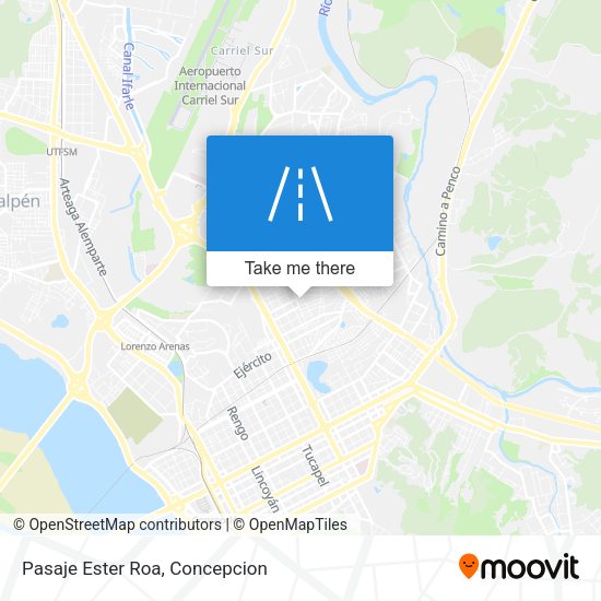 Mapa de Pasaje Ester Roa