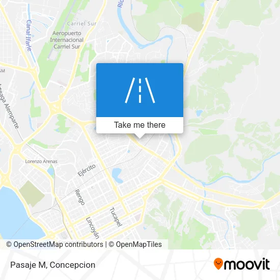 Pasaje M map