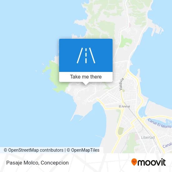 Pasaje Molco map