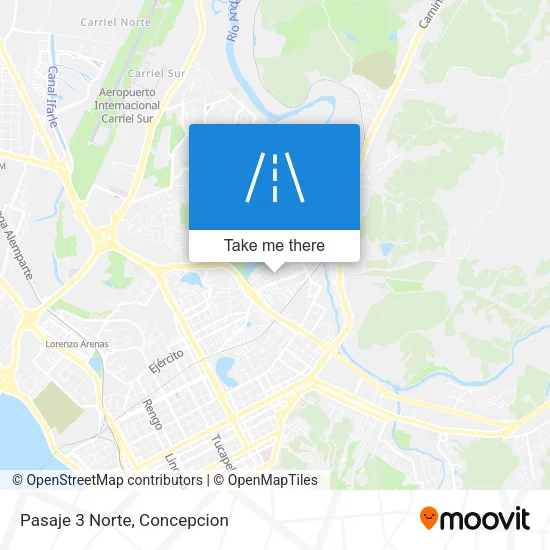 Pasaje 3 Norte map