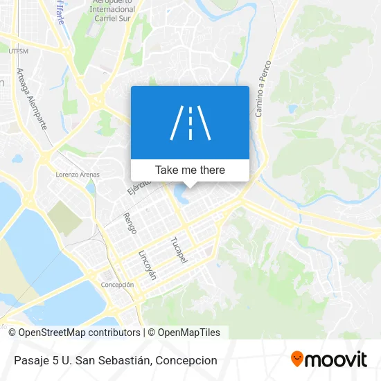 Mapa de Pasaje 5 U. San Sebastián