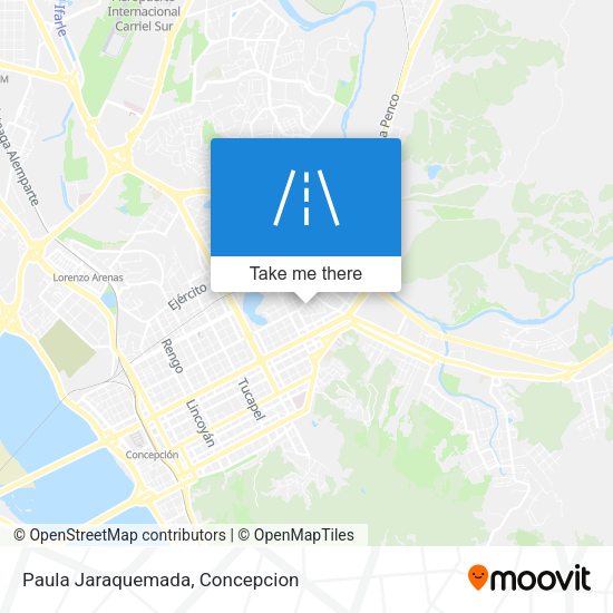 Mapa de Paula Jaraquemada
