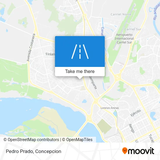 Pedro Prado map