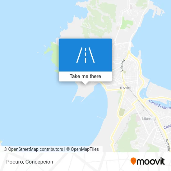 Pocuro map