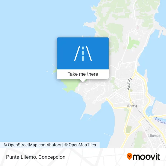 Punta Lilemo map