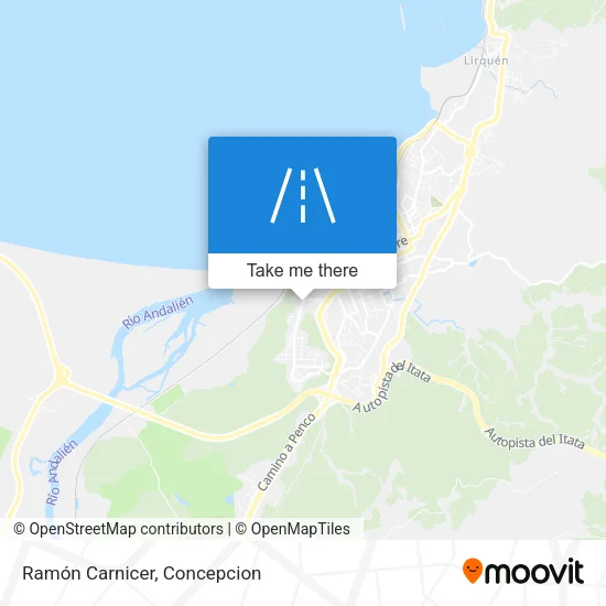 Mapa de Ramón Carnicer