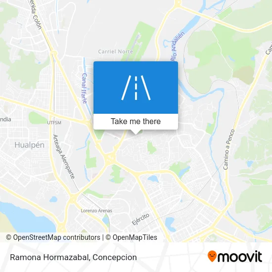 Ramona Hormazabal map
