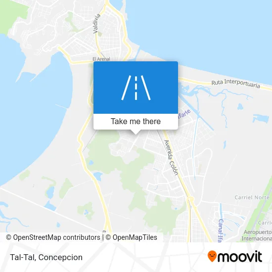 Mapa de Tal-Tal
