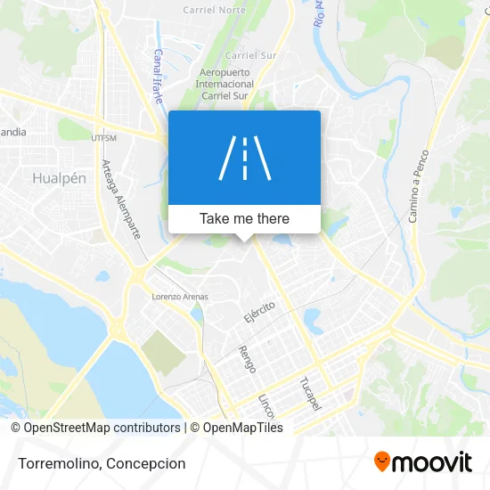 Torremolino map