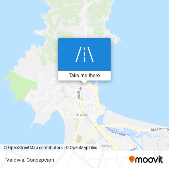 Valdivia map