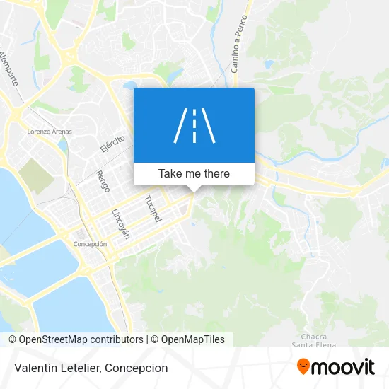 Valentín Letelier map