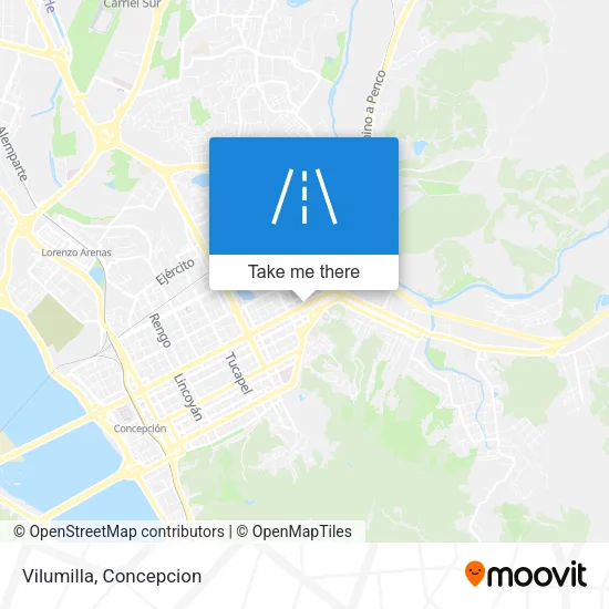 Vilumilla map