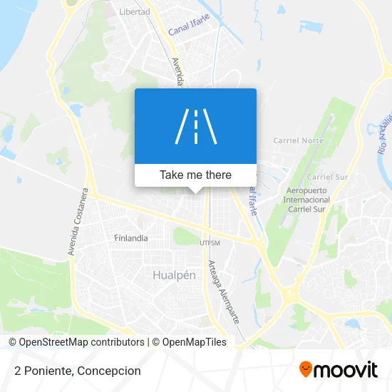 2 Poniente map