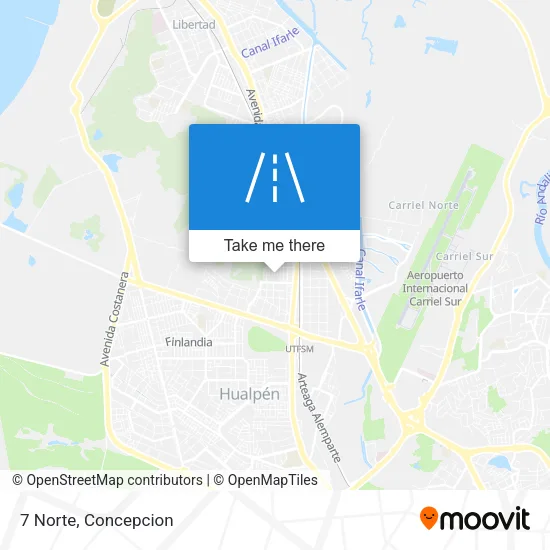 Mapa de 7 Norte