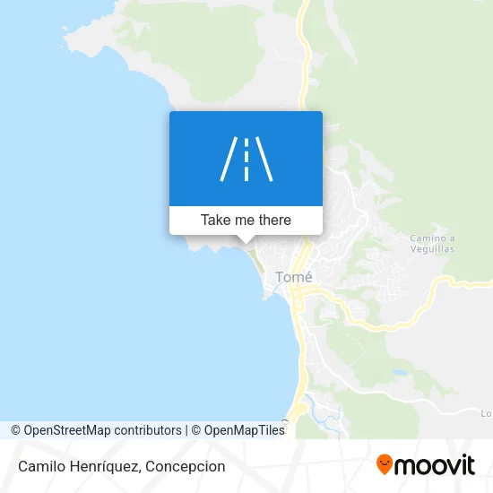 Camilo Henríquez map