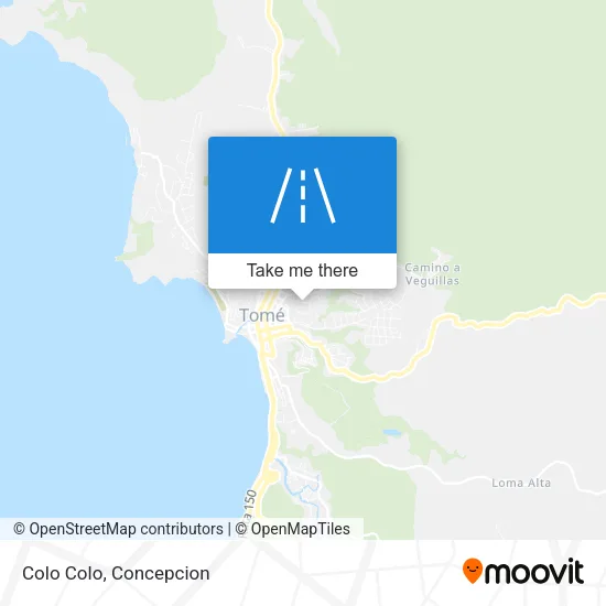 Mapa de Colo Colo