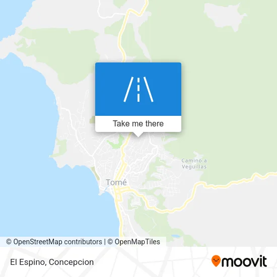 Mapa de El Espino