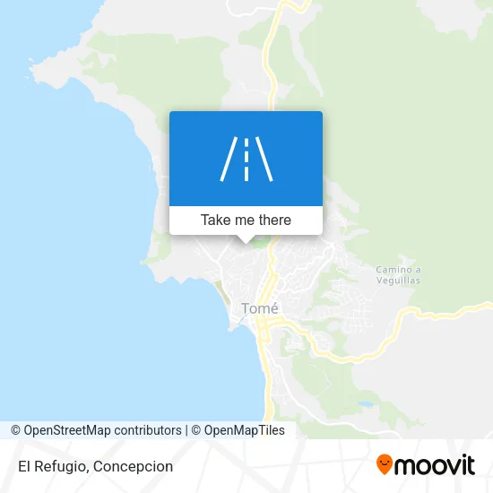 Mapa de El Refugio