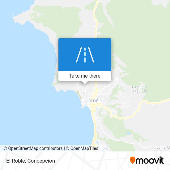 Mapa de El Roble