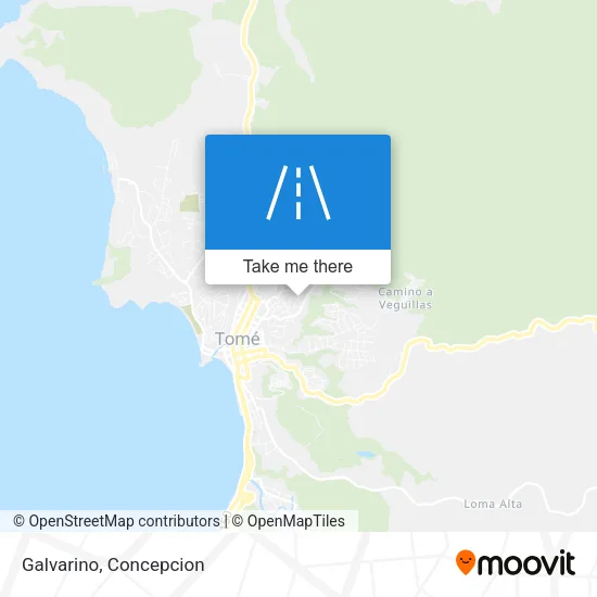 Galvarino map