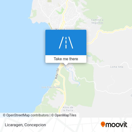 Mapa de Licaragen