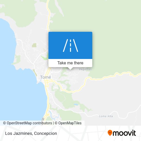 Mapa de Los Jazmines